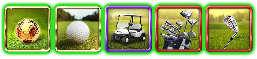 สัญลักษณ์พื้นฐานเกม Golf